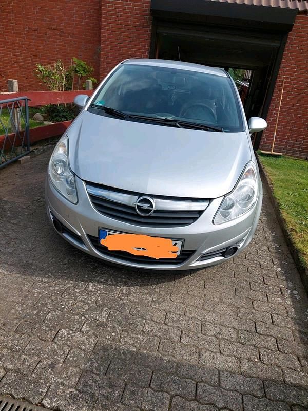 Silber Gebraucht 2008 Opel Corsa Kleinwagen | 890 € (Superpreis) - Bild 1/4