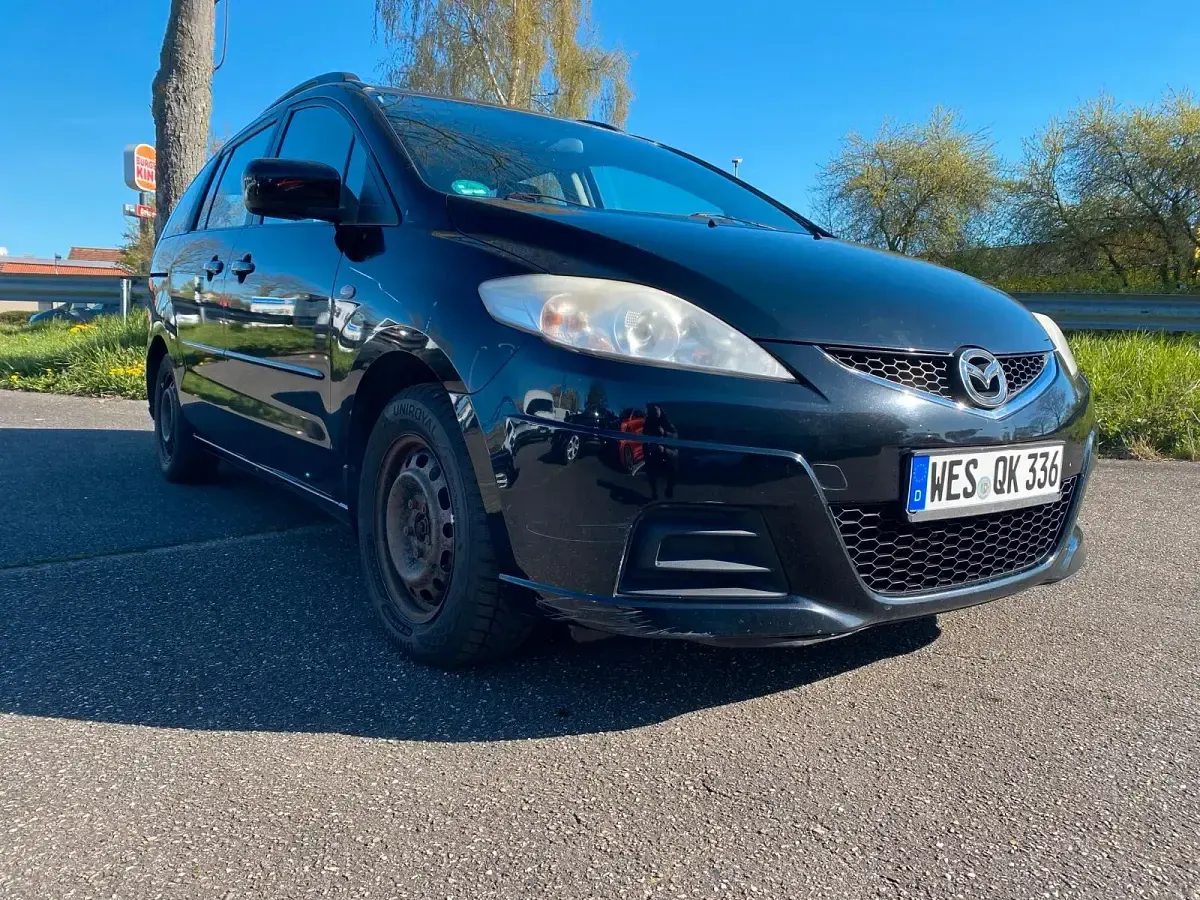 Gebraucht Mazda 5 115 PS (84 kW) 2009 Schwarz Van / Kleinbus