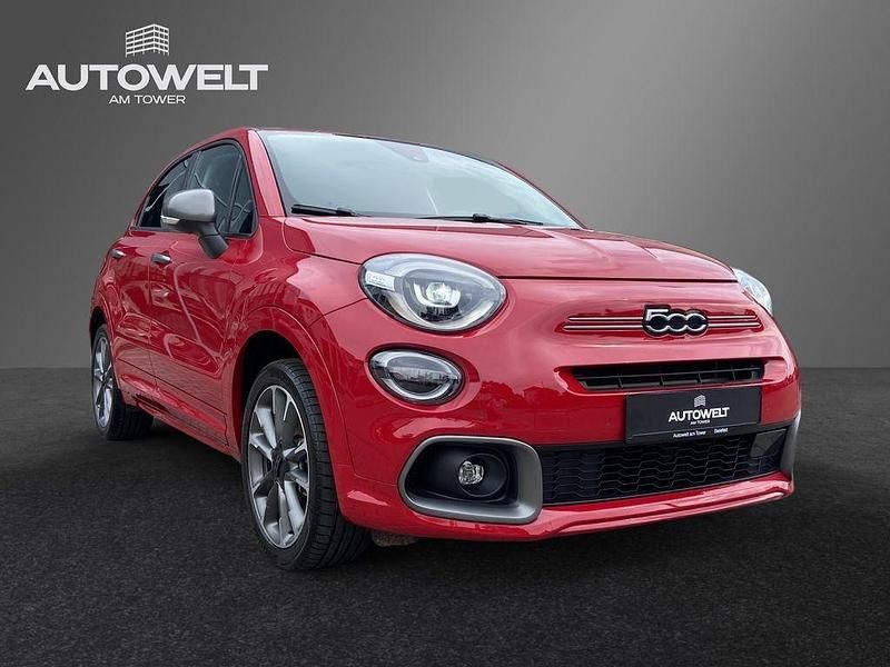 Rot Gebraucht 2024 Fiat 500X Sport SUV | 19.890 € (Superpreis) - Bild 1/4