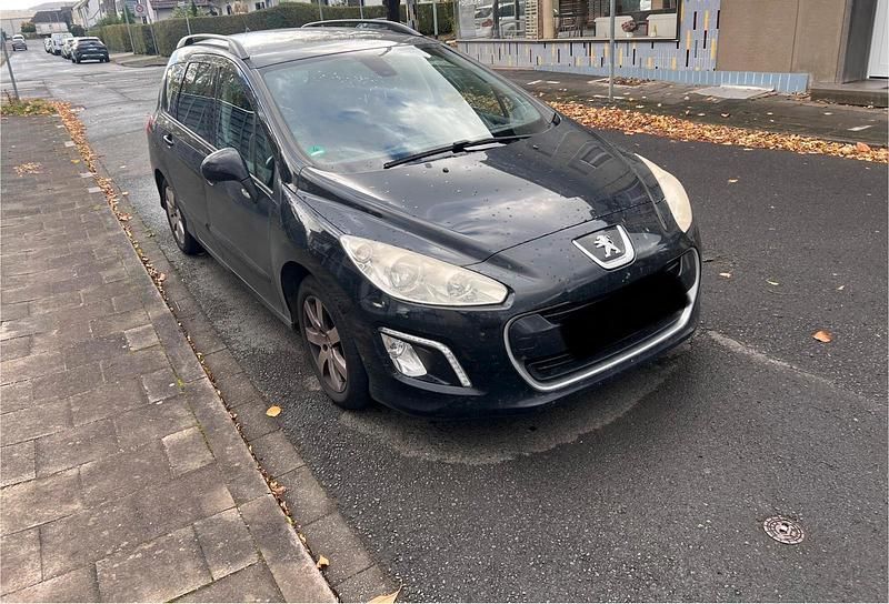 Schwarz Gebraucht 2012 Peugeot 308 Kombi | 1.600 € (Superpreis) - Bild 1/4