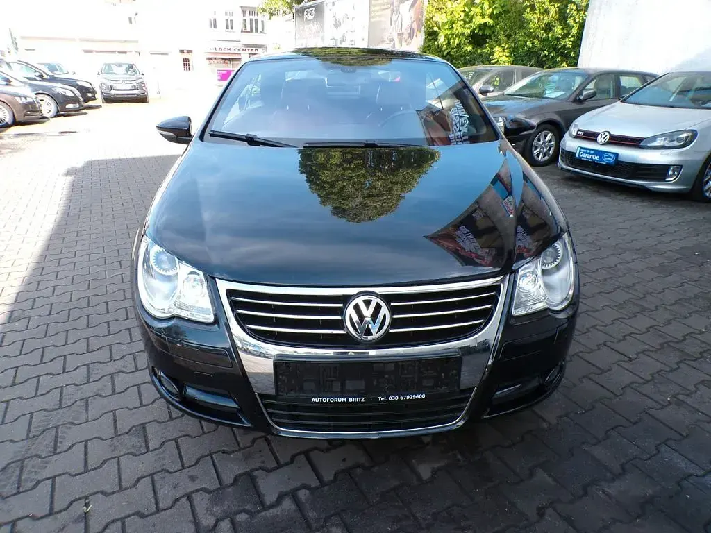 Gebraucht VW Eos 140 PS (102 kW) 2008 Schwarz Cabrio
