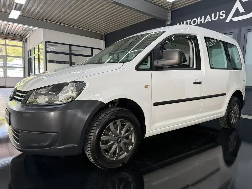 Gebraucht VW Caddy 86 PS (63 kW) 2014 Weiß Van / Kleinbus
