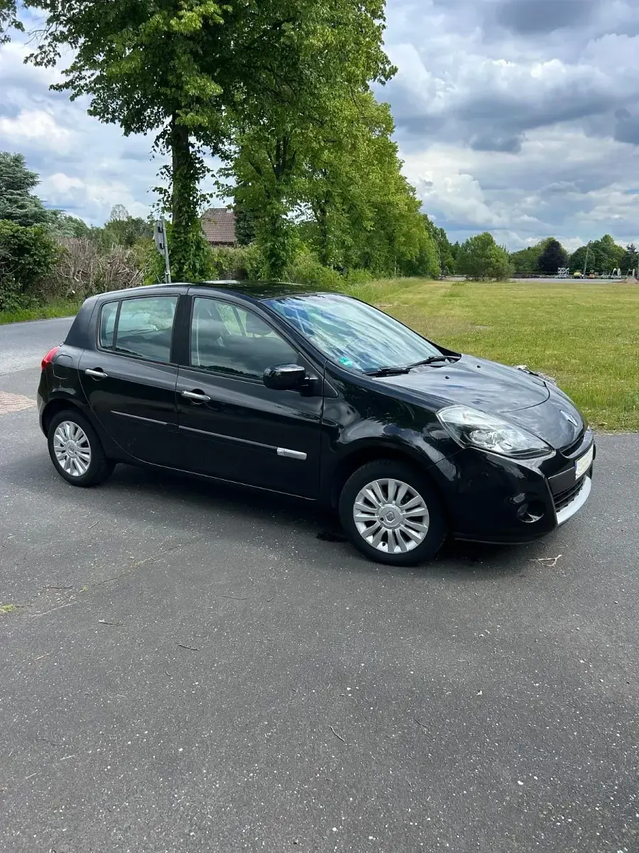 Gebraucht Renault Clio Expression 75 PS (55 kW) 2009 Schwarz Kleinwagen