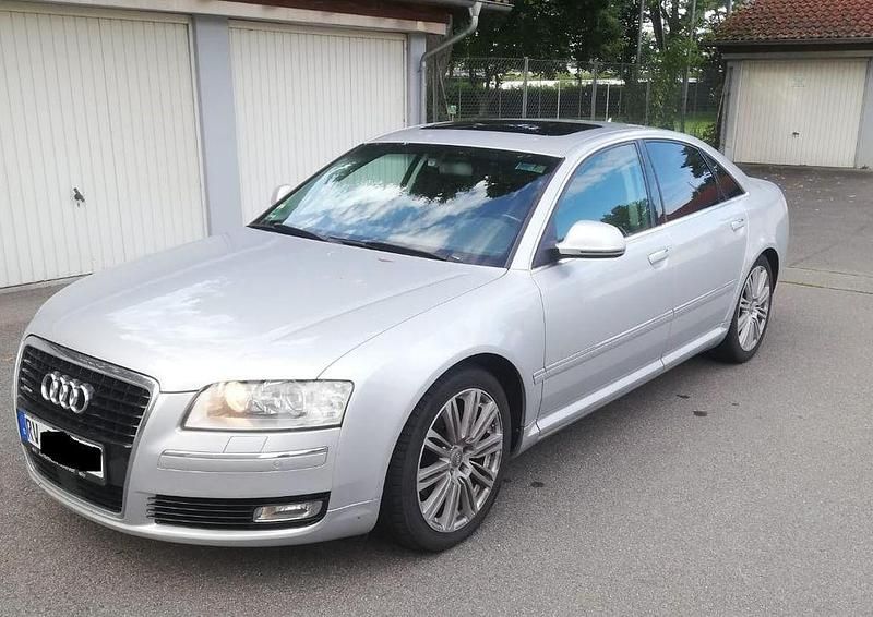 Silber Gebraucht 2008 Audi A8 Limousine | 8.750 € (Fairer Preis) - Bild 1/4