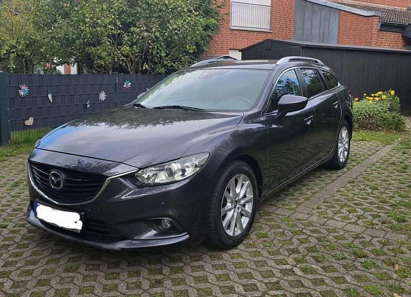 Graphitgrau metallic Gebraucht 2013 Mazda 6 Center-Line Kombi | 6.749 € (Guter Preis) - Bild 1/4