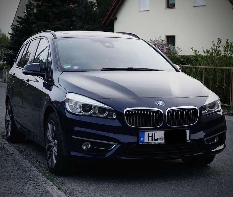Gebraucht BMW 218 Luxury Line 136 PS (100 kW) 2016 Blau Van / Kleinbus