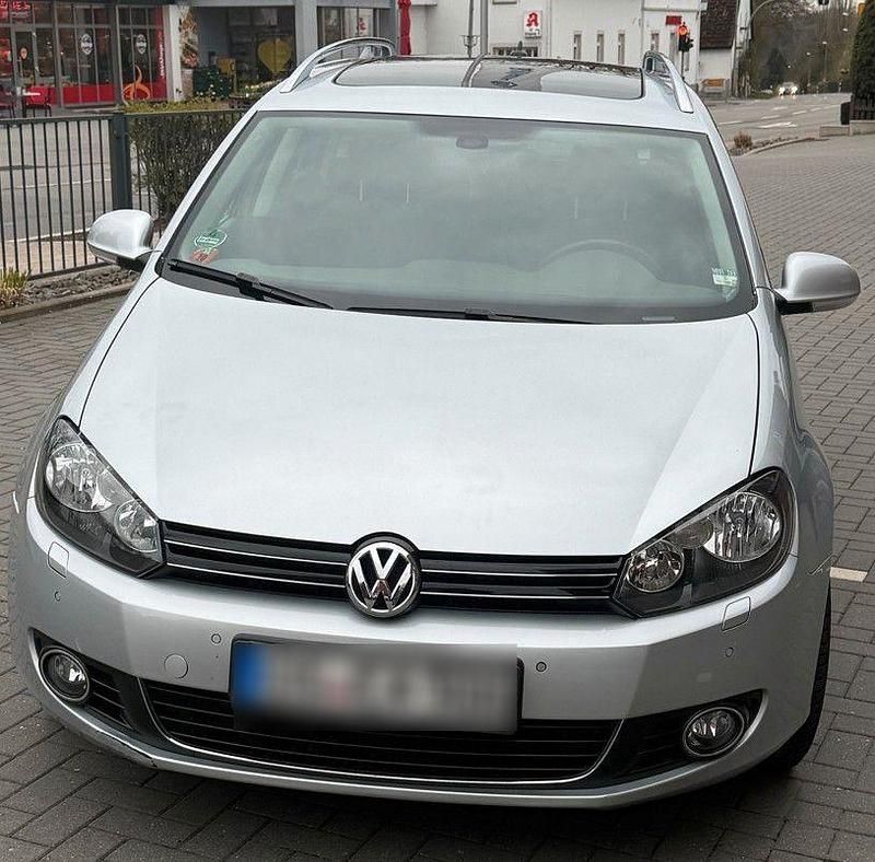 Gebraucht VW Golf V Highline 122 PS (89 kW) 2009 Silber Kombi