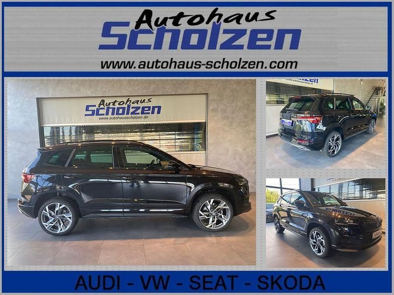 Schwarz Neu 2025 Skoda Karoq SportLine SUV | 36.890 € (Fairer Preis) - Bild 1/4