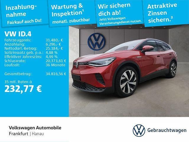 Kings red metallic Gebraucht 2023 VW ID.4 Pro Performance SUV | 31.480 € (Fairer Preis) - Bild 1/4
