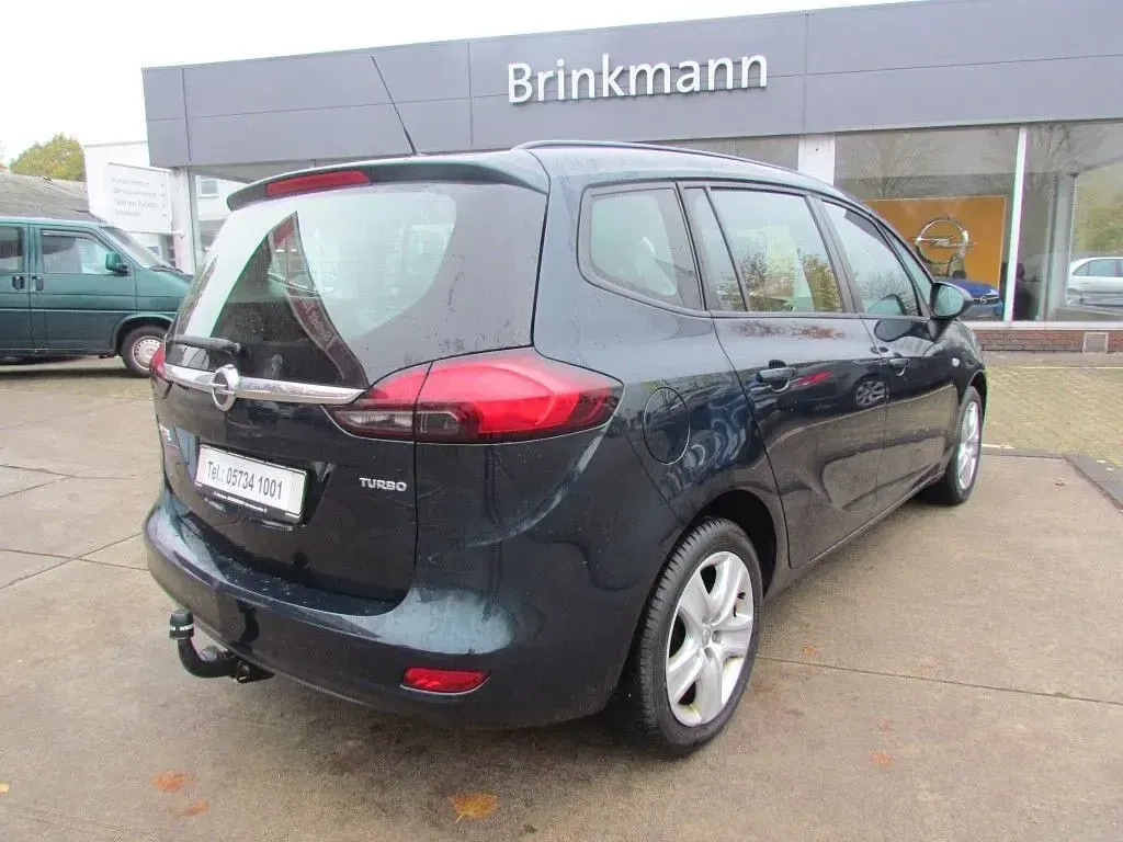 Gebraucht Opel Zafira Tourer Edition 140 PS (102 kW) 2013 Grün Van / Kleinbus