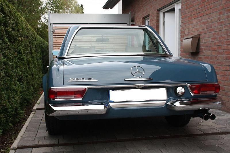 Gebraucht Mercedes SL280 170 PS (125 kW) 1969 Blau Cabrio
