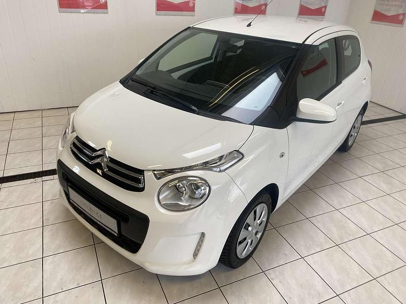 Gebraucht Citroën C1 Feel 69 PS (50 kW) 2014 Lipizanweiß Kleinwagen