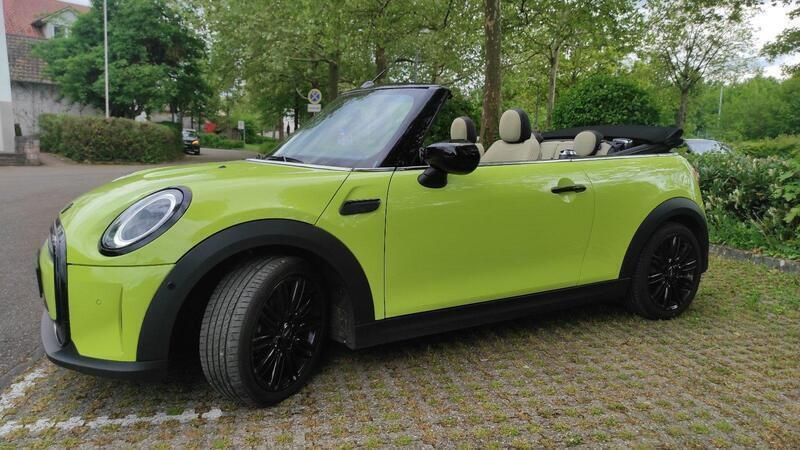 Gelb Gebraucht 2021 Mini Cooper Cabriolet Cabrio | 23.900 € (Fairer Preis) - Bild 1/4