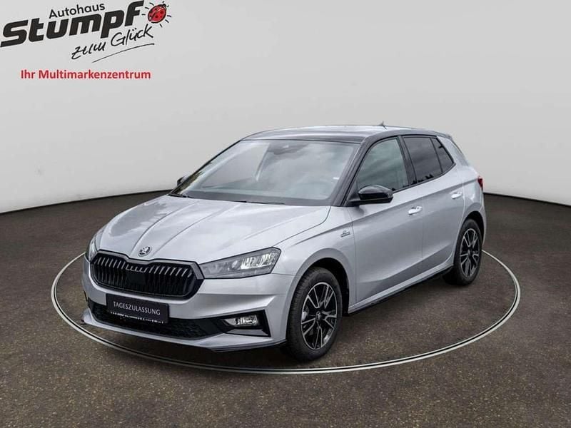 Brilliant silver metallic Neu 2025 Skoda Fabia Monte Carlo Kleinwagen | 26.900 € (Fairer Preis) - Bild 1/3