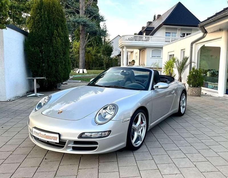 Silber Gebraucht 2008 Porsche 997 Cabrio | 55.950 € (Superpreis) - Bild 1/4