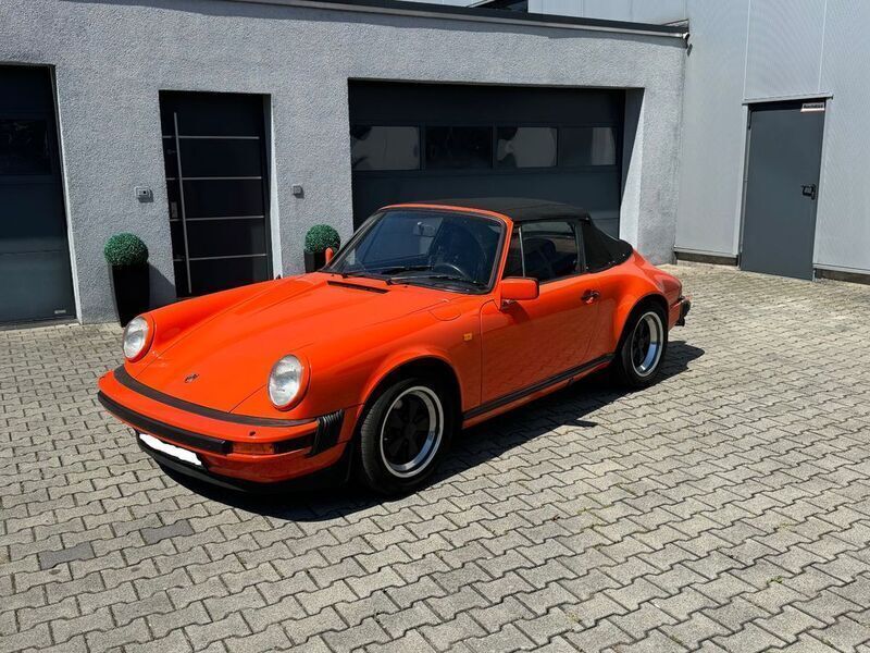 Orange Gebraucht 1983 Porsche 911SC Cabrio | 48.000 € - Bild 1/4