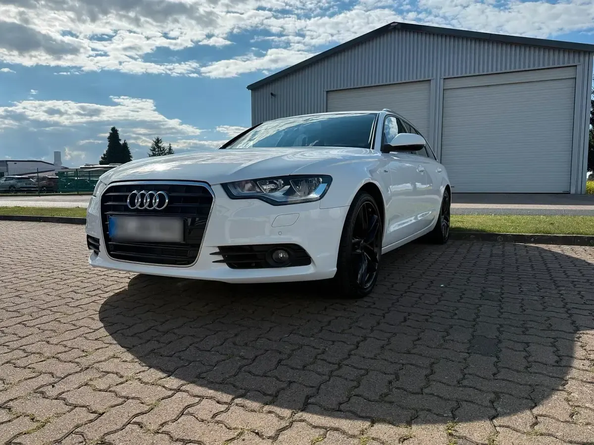 Gebraucht Audi A6 S-Line 218 PS (160 kW) 2013 Weiß Kombi