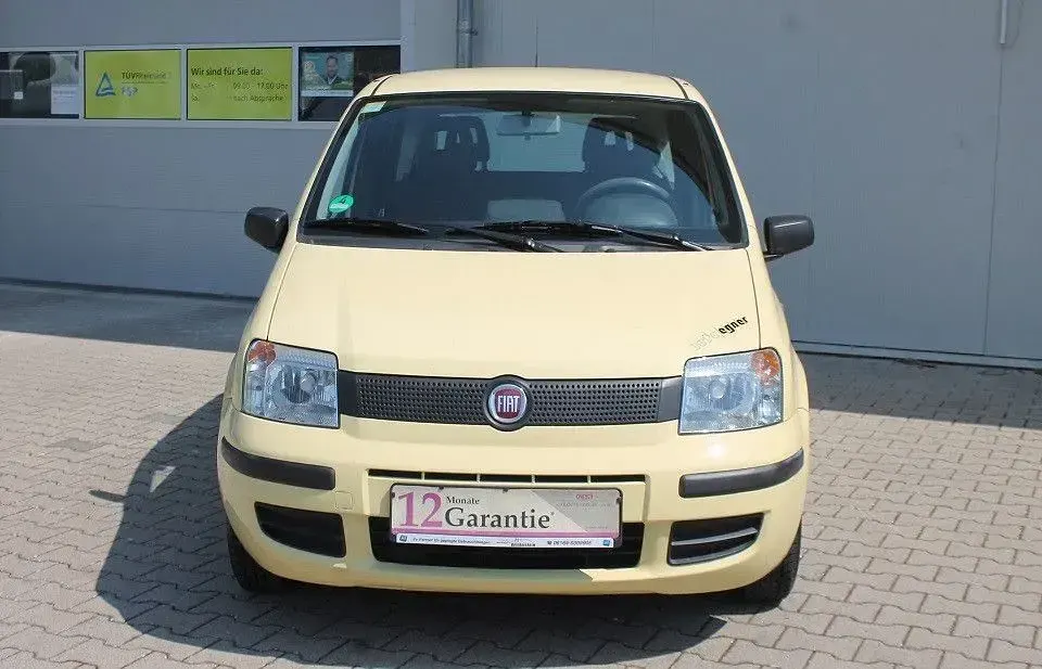 Gebraucht Fiat Panda 54 PS (39 kW) 2009 Gelb Kleinwagen