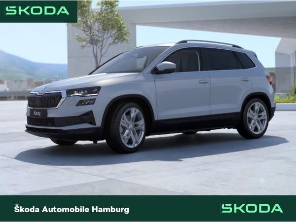 Grau (stahlgrau) Neu 2025 Skoda Karoq SportLine SUV | 47.180 € (Teuer) - Bild 1/4