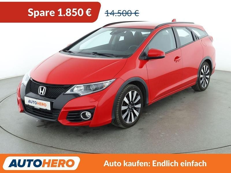 Gebraucht Honda Civic Elegance 120 PS (88 kW) 2017 Rot Kombi