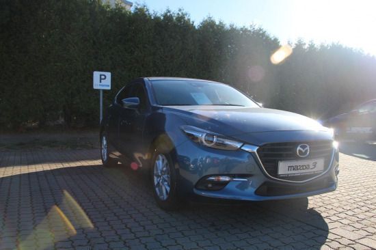 Gebraucht Mazda 3 120 PS (88 kW) 2018 Blau metallic Limousine