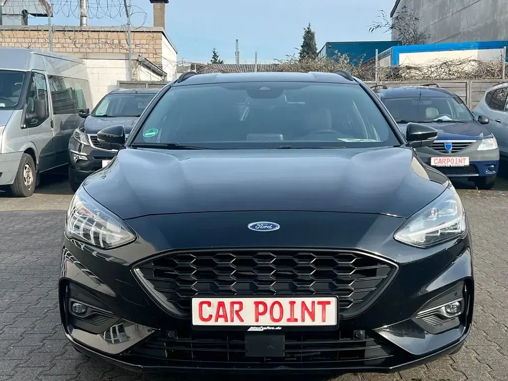 Brugt Ford Focus ST-Line 155 HK (114 kW) 2021 Sort Sedan