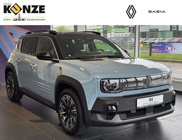 Gebraucht Renault 4 E-Tech Iconic 77 kW (106 PS) 2025 Blau (kumulusblau& black pearlschwarz metall) SUV