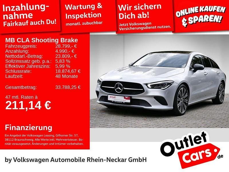 Gebraucht Mercedes CLA220 Shooting Brake 190 PS (139 kW) 2023 Silber Kombi
