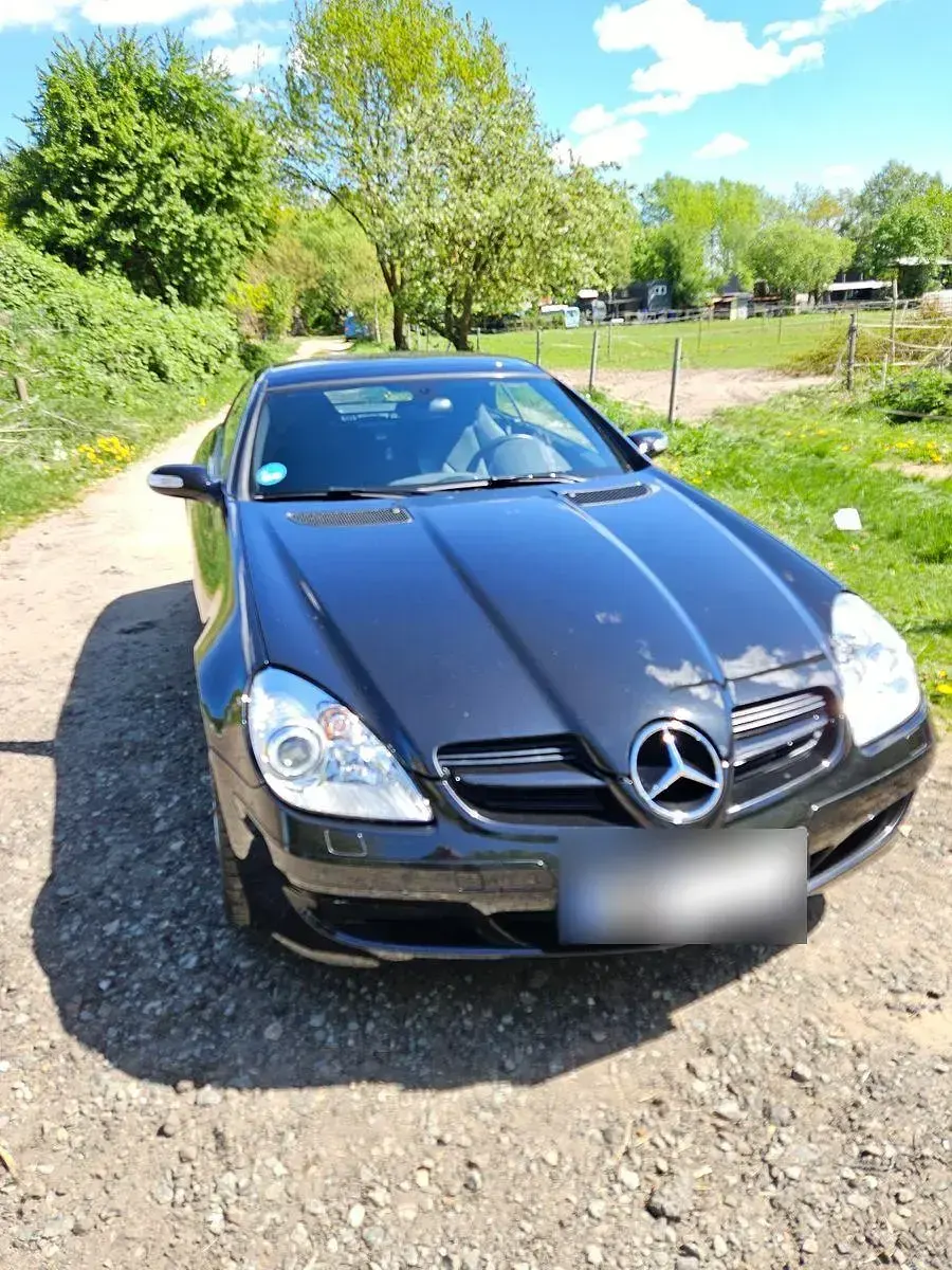 Gebraucht Mercedes SLK200 163 PS (119 kW) 2007 Schwarz Cabrio