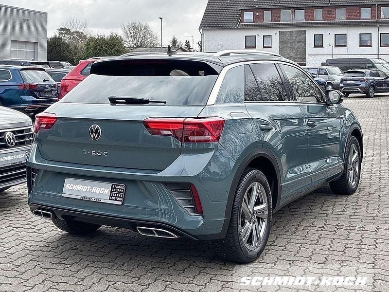 Gebraucht VW T-Roc R-line 110 PS (80 kW) 2023 Petroleum blue (blau) SUV