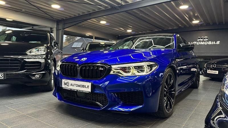 Blau Gebraucht 2019 BMW M5 Competition Edition Limousine | 63.499 € (Fairer Preis) - Bild 1/4