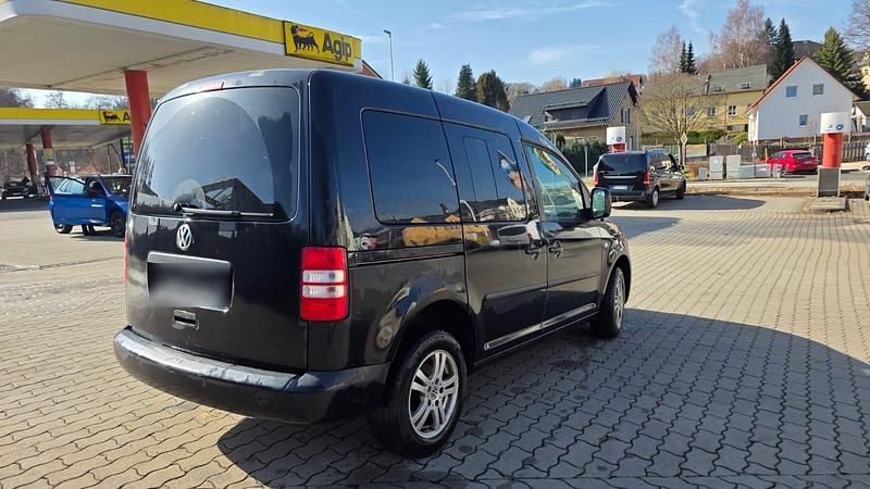 Gebraucht VW Caddy 75 PS (55 kW) 2013 Schwarz Van / Kleinbus