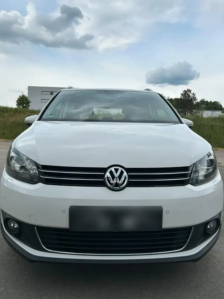 Gebraucht VW Touran Cross 180 PS (132 kW) 2012 Weiß Van / Kleinbus