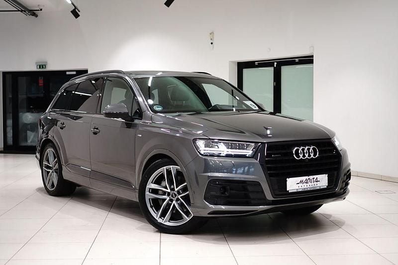 Samurai gray Gebraucht 2019 Audi Q7 S-Line SUV | 52.949 € (Teuer) - Bild 1/4