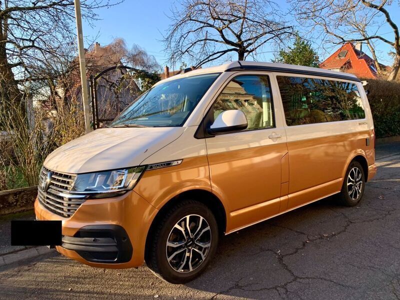Weiß Gebraucht 2021 VW T6.1 Beach Van | 54.400 € - Bild 1/4