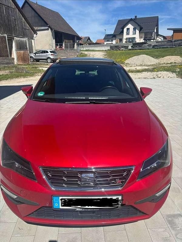 Usata Seat Leon ST 184 CV (135 kW) 2018 Rosso Station wagon