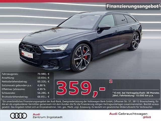 Blau metallic Gebraucht 2024 Audi S6 Ambiente Kombi | 70.980 € (Fairer Preis) - Bild 1/3