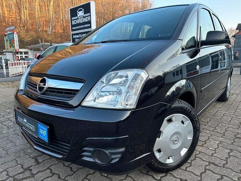 Gebraucht Opel Meriva 90 PS (66 kW) 2010 Schwarz Van / Kleinbus