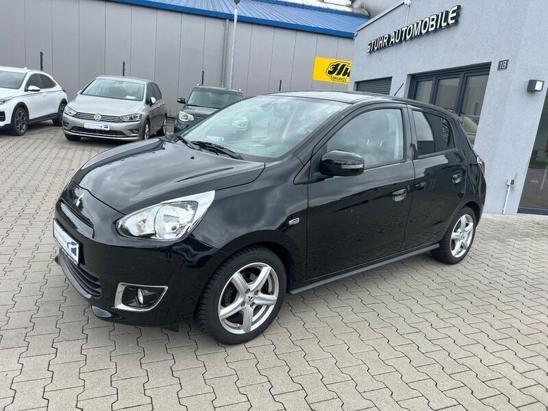 Schwarz Gebraucht 2016 Mitsubishi Space Star Top Kleinwagen | 6.990 € (Fairer Preis) - Bild 1/4
