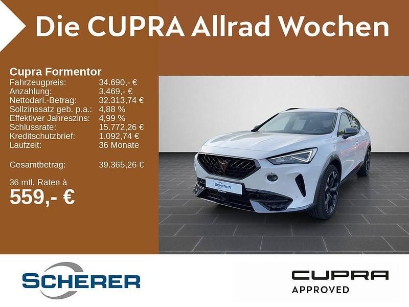 Candy weiß Gebraucht 2024 Cupra Formentor VZ SUV | 34.690 € (Superpreis) - Bild 1/4