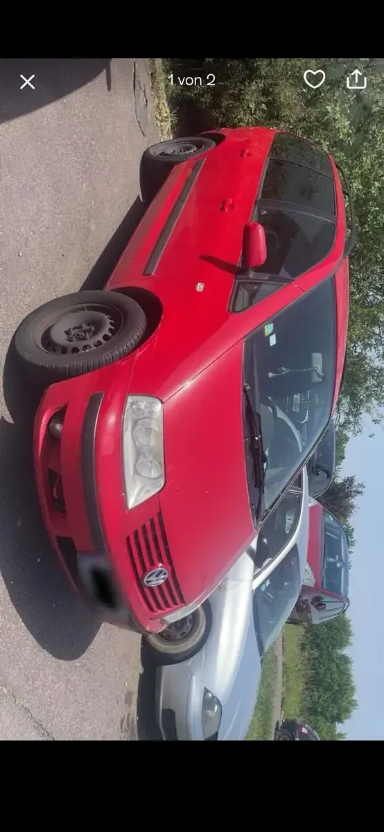 Gebraucht VW Sharan 116 PS (85 kW) 2000 Rot Van / Kleinbus