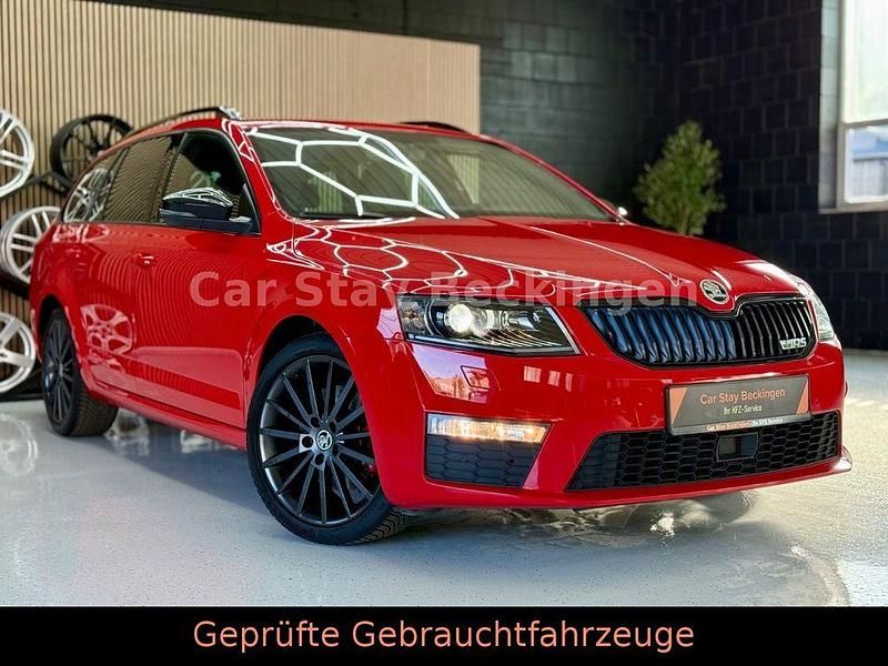 Rot Gebraucht 2016 Skoda Octavia RS Kombi | 17.990 € (Fairer Preis) - Bild 1/4