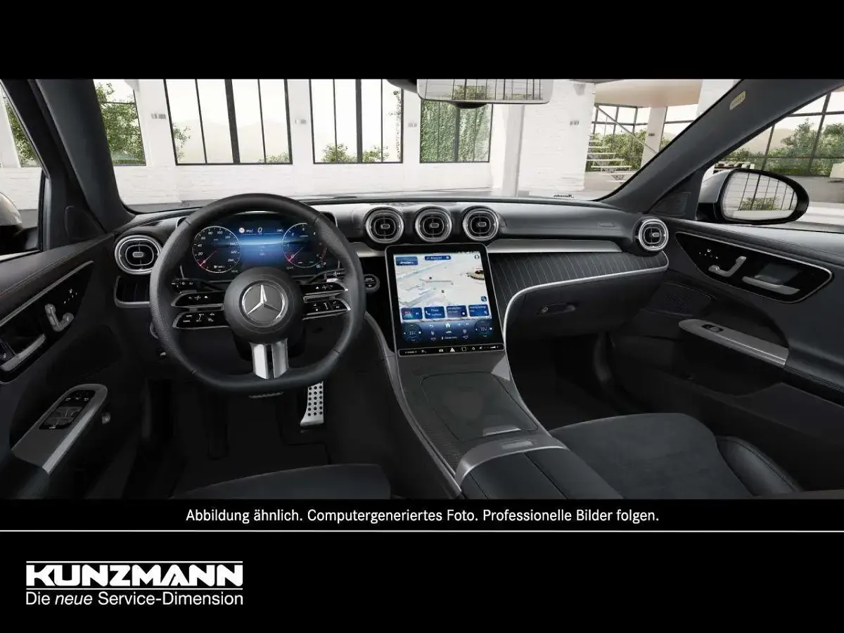 Gebraucht Mercedes C200 AMG 163 PS (119 kW) 2025 Hightechsilber metallic Kombi