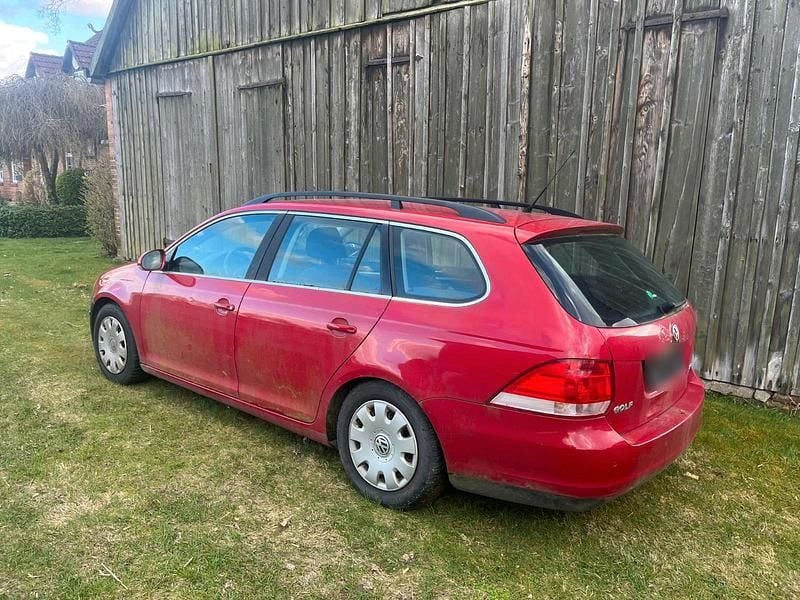 Gebraucht VW Golf V 2008 Rot Kombi