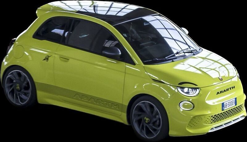 Grün Gebraucht 2023 Abarth 500e Scorpionissima Kleinwagen | 29.900 € (Fairer Preis) - Bild 1/3