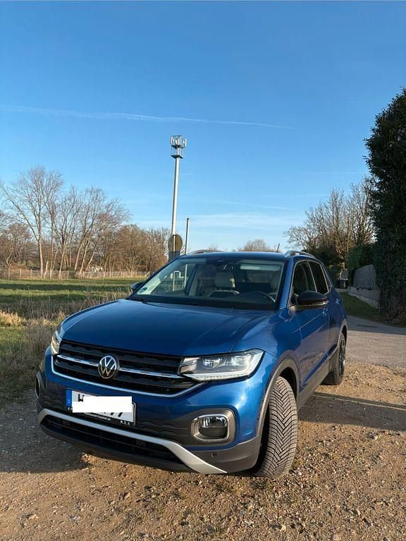 Gebraucht VW T-Cross Style 110 PS (80 kW) 2023 Blau SUV