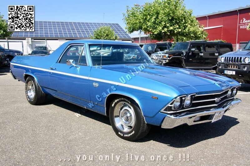 Lemans blue Gebraucht 1969 Chevrolet El Camino SUV | 54.900 € - Bild 1/4
