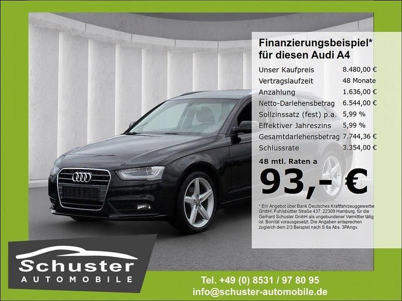 Gebraucht Audi A4 Attraction 190 PS (139 kW) 2014 Schwarz Kombi