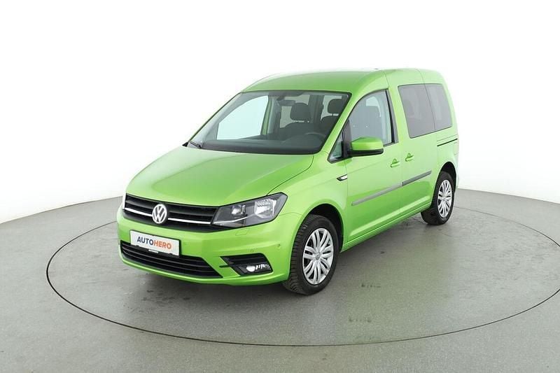 Grün Gebraucht 2016 VW Caddy Trendline Van / Kleinbus | 16.590 € (Fairer Preis) - Bild 1/3