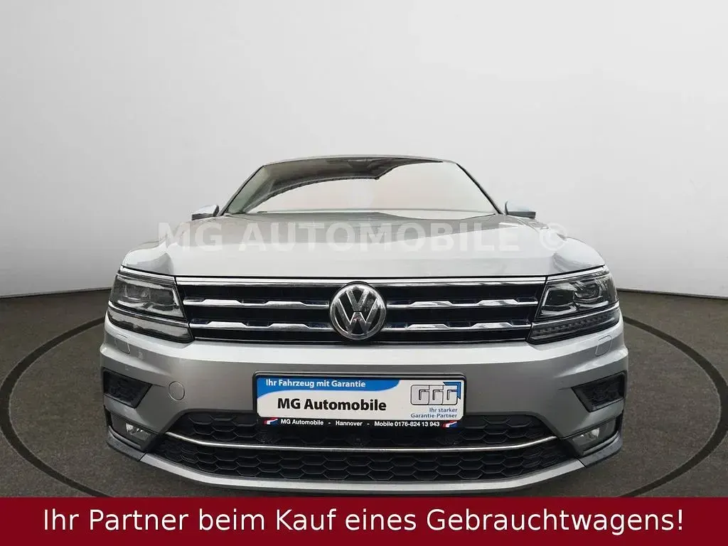 Gebraucht VW Tiguan Allspace Highline 150 PS (110 kW) 2021 Silber SUV